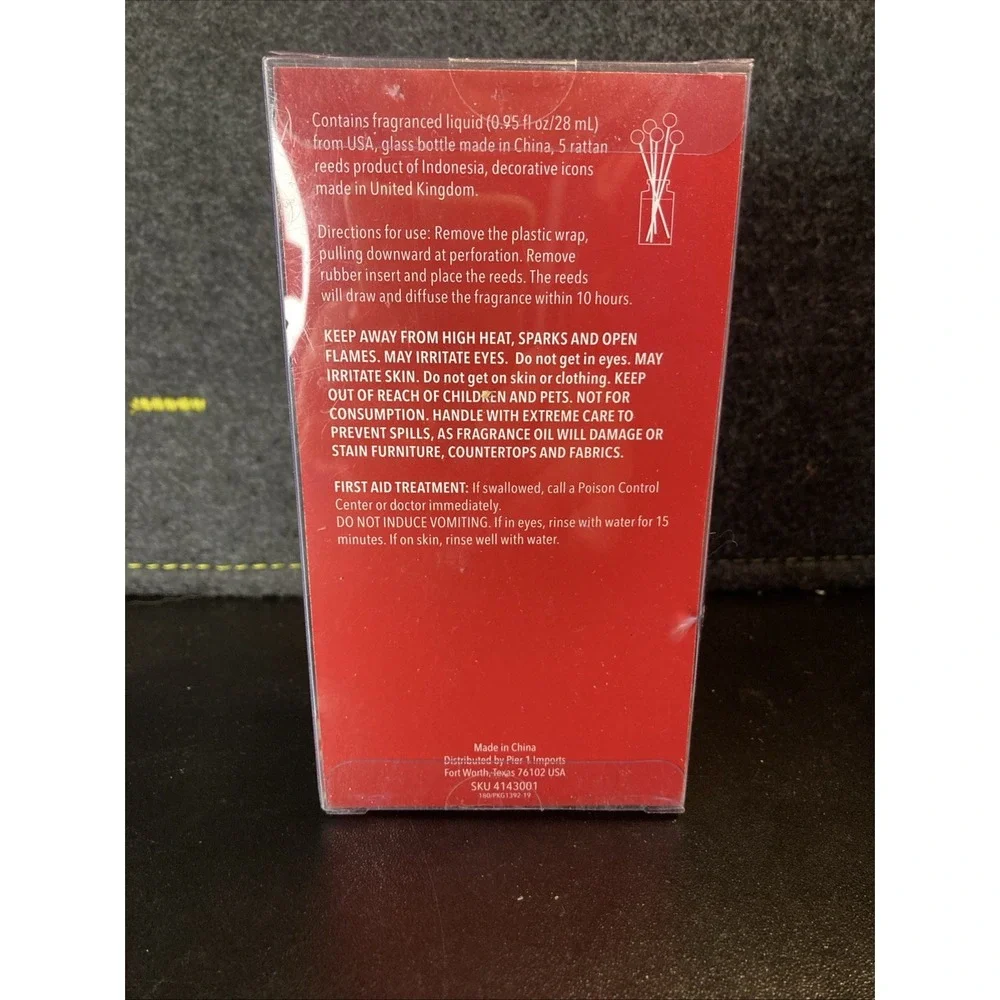 Pier 1 Imports‎ Diffuser Peppermint Party .95 oz NEW SEALED Discontinued